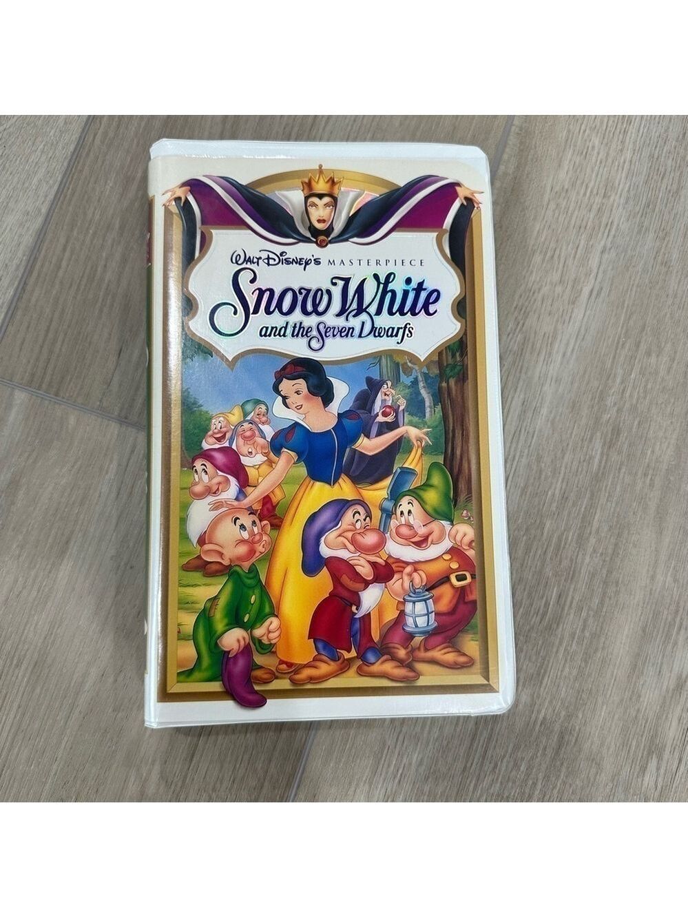 Walt Disney Masterpiece Collection  Snow White Seven Dwarfs VHS 1524 tape RARE